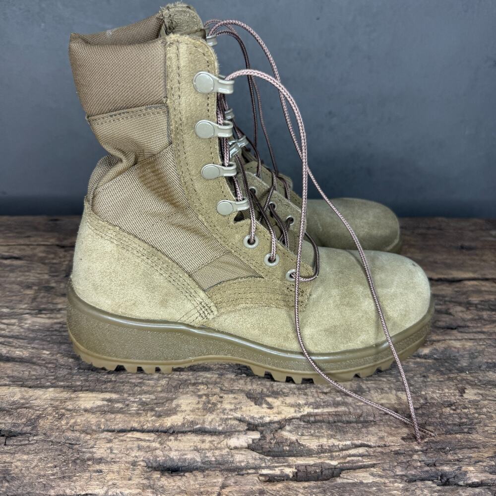 Altama 237/87 Coyote Brown Suede Tactical Boots Men’s 4.5W / Women’s 6-6.5W USA